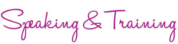 Speaking and Training