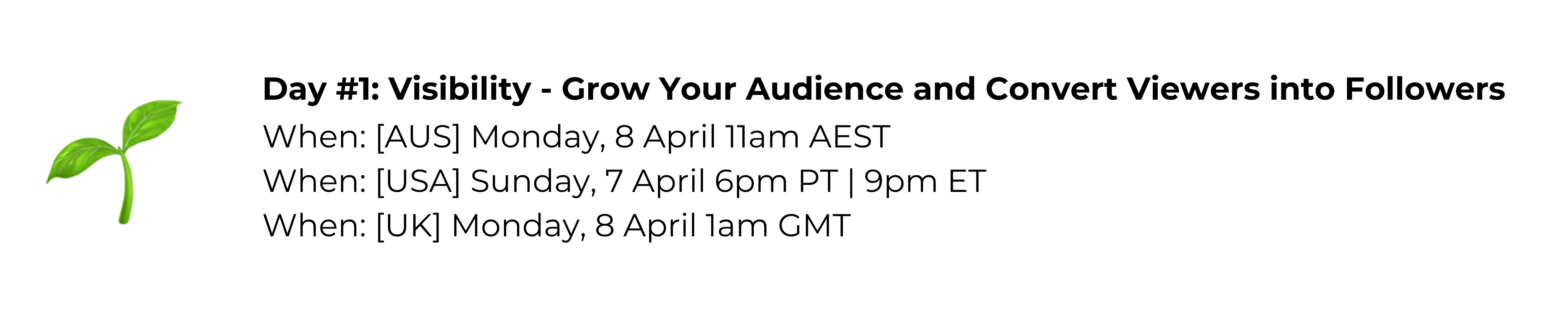 YES! SAVE MY SPOT NOW