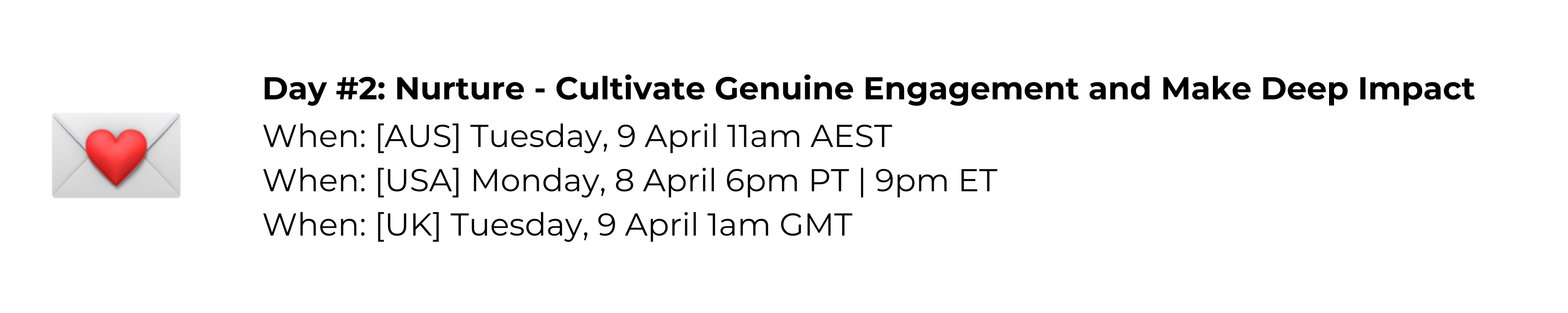 YES! SAVE MY SPOT NOW