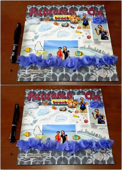 beach scrapbook beach scrapbook
