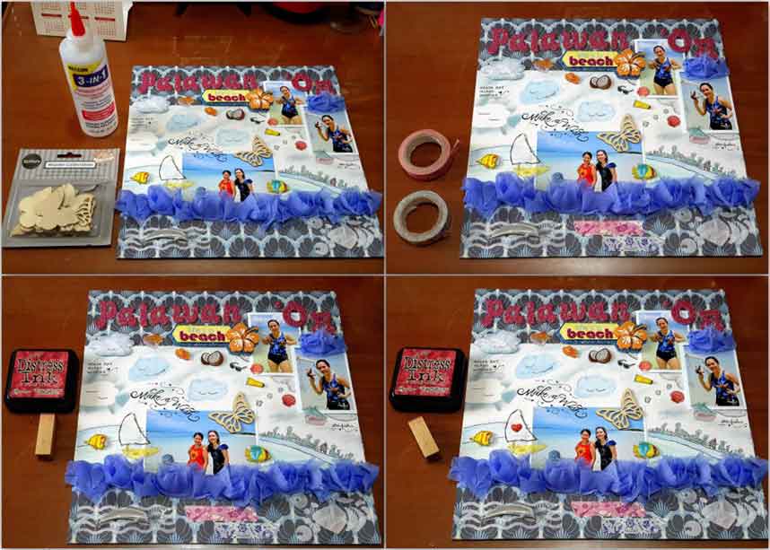 beach scrapping idea beach scrapping idea