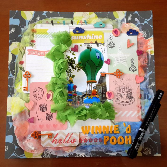 disney scrapbook