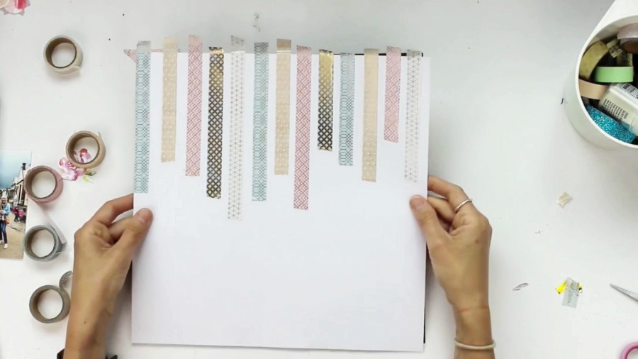Using Washi tape for scrapbook embellishments Using Washi tape for scrapbook embellishments