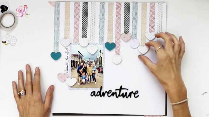 heart embellishments for your scrapbook layout heart embellishments for your scrapbook layout