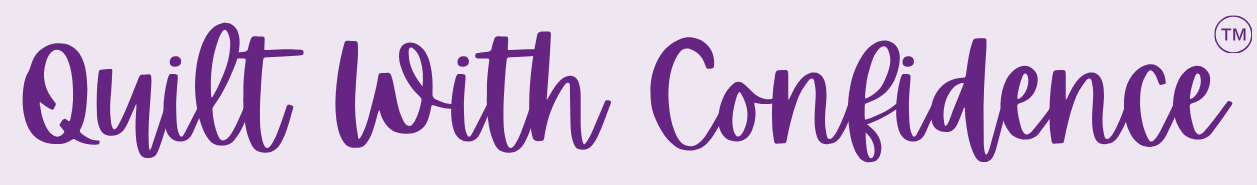 Quilt With Confidence and the trademark symbol