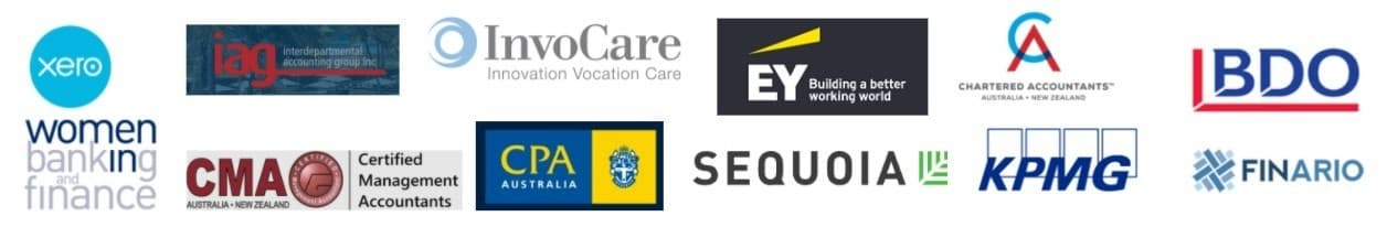 Logo of clients Alena Bennett worked with