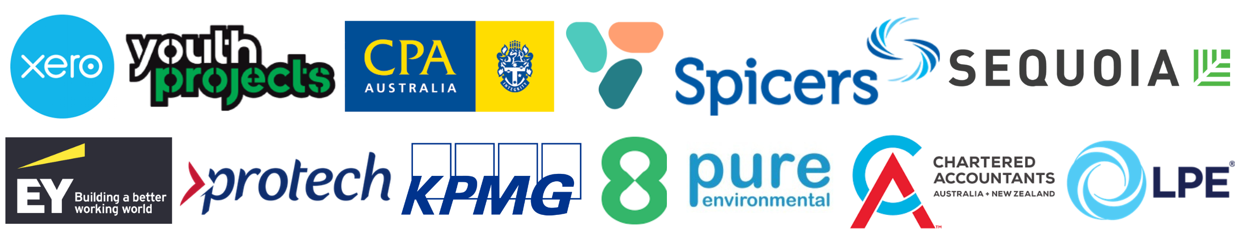 Logo of clients Alena Bennett worked with