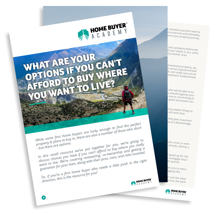 What Are Your Options If You Can't Afford to Buy Where You Want to Live?