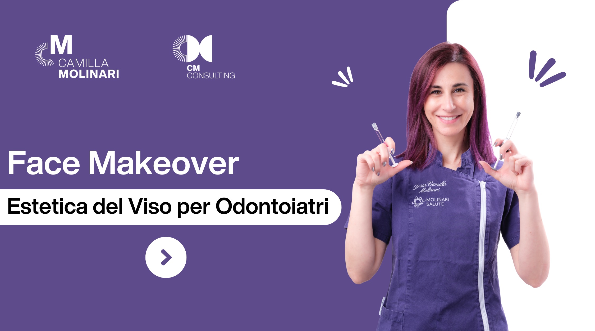 Pratica su pazienti reali nel corso di medicina estetica per odontoiatri