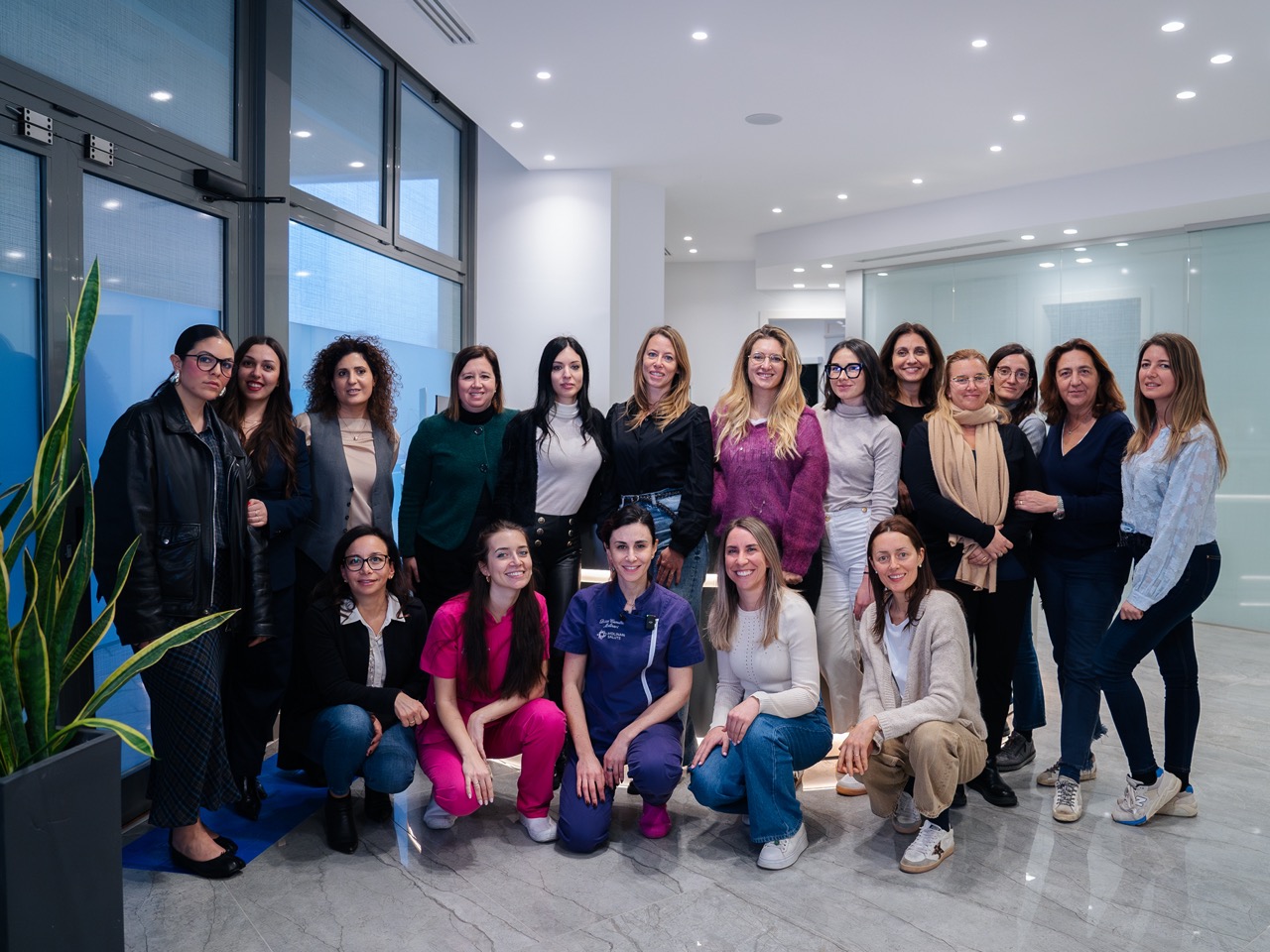 Il gruppo dell'Academy Face Makeover