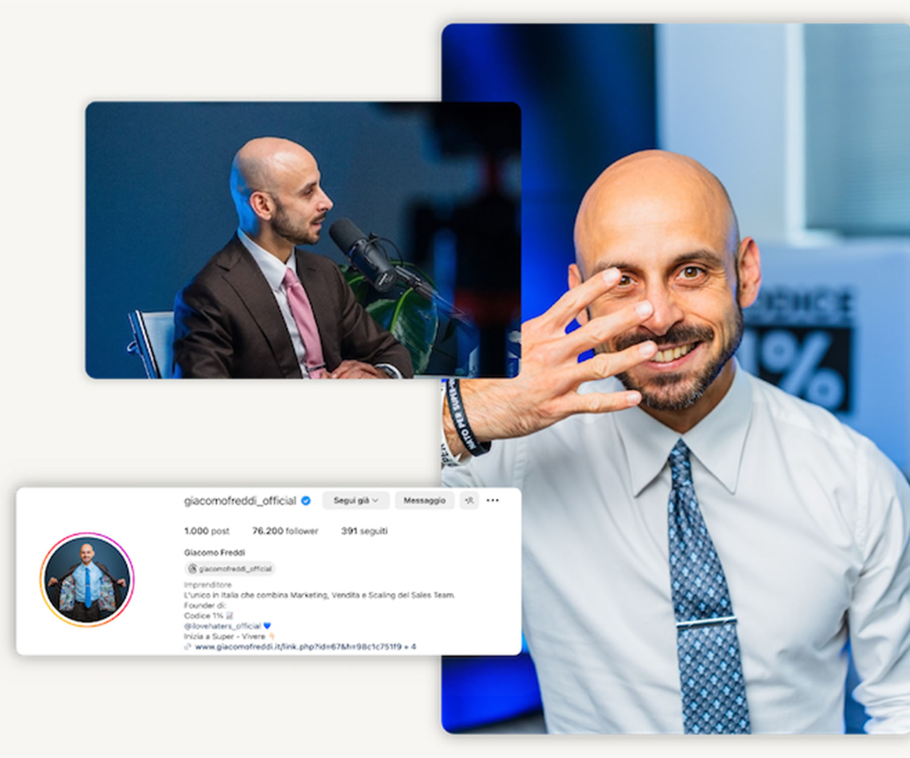 Giacomo Freddi Social