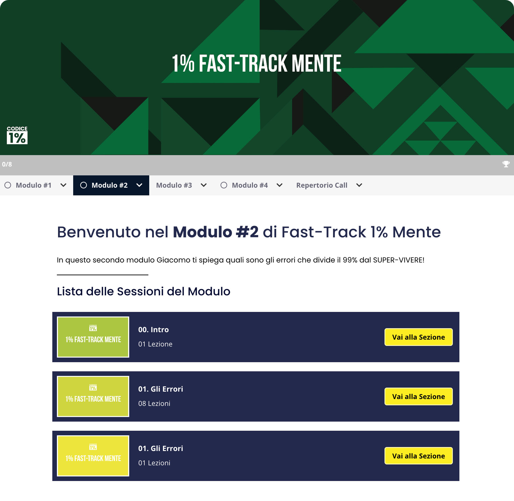 Giacomo Freddi Fast Track Mente