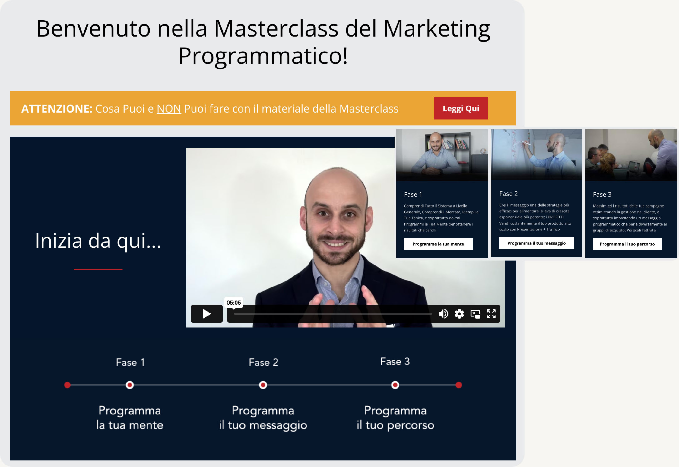 Giacomo Freddi Masterclass