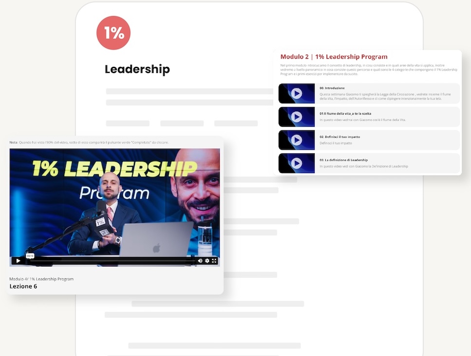 Giacomo Freddi Formazione Leader