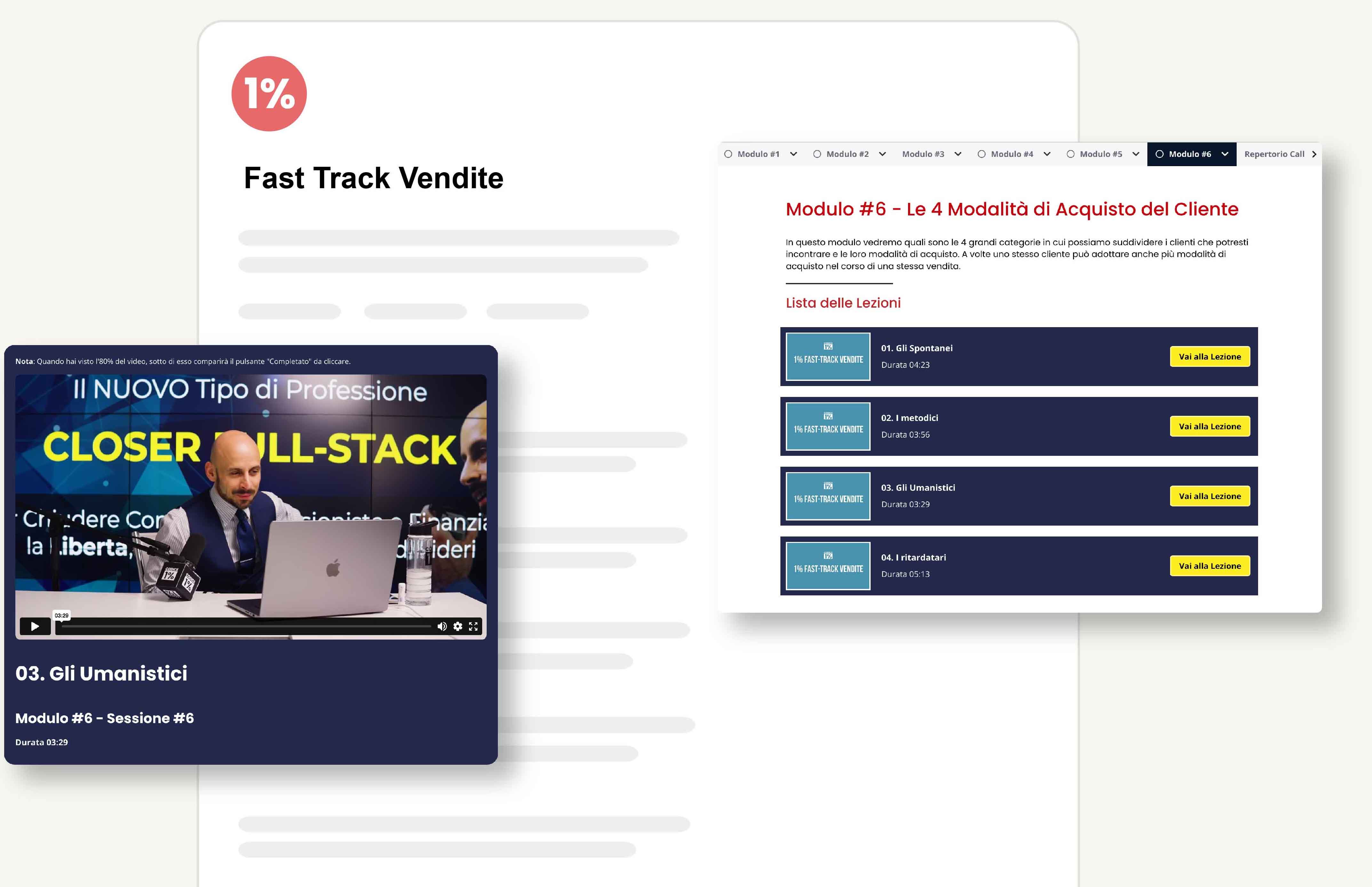 Giacomo Freddi Corso Vendita