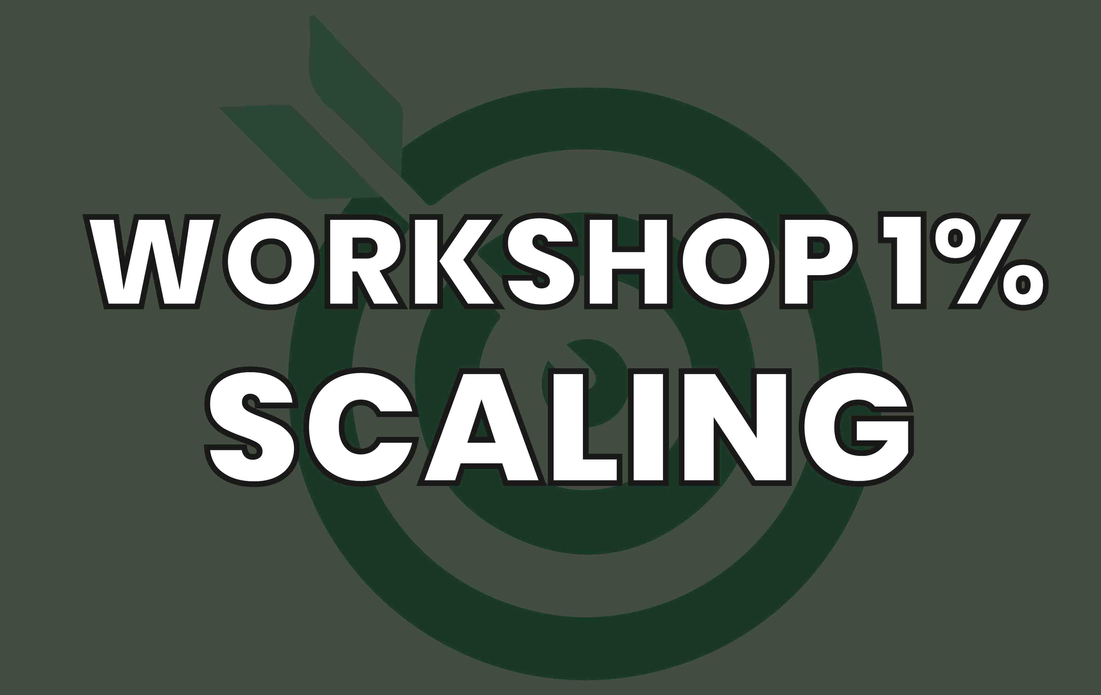 Giacomo Freddi Workshop Scaling