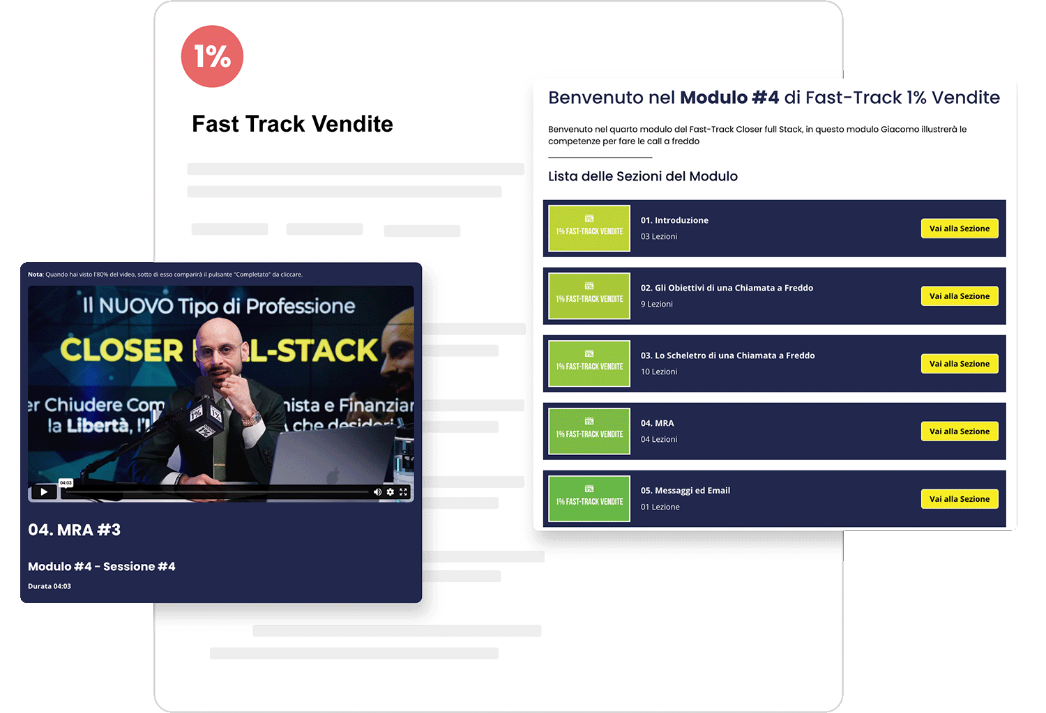 Giacomo Freddi Corso Vendita